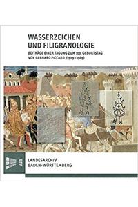 Wasserzeichen Und Filigranologie