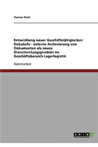 Entwicklung neuer Geschäftstätigkeiten