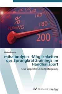 Miha Bodytec -Moglichkeiten Des Sprungkrafttrainings Im Handballsport