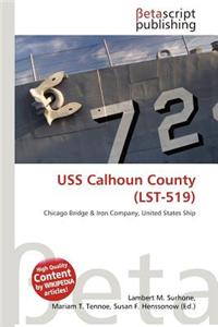 USS Calhoun County (Lst-519)