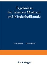 Ergebnisse Der Inneren Medizin Und Kinderheilkunde