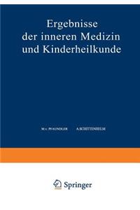 Ergebnisse Der Inneren Medizin Und Kinderheilkunde