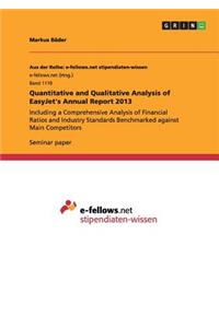 Quantitative and Qualitative Analysis of EasyJet's Annual Report 2013