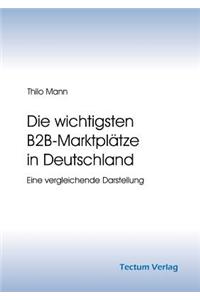 wichtigsten B2B-Marktplätze in Deutschland