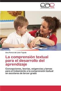 comprensión textual para el desarrollo del aprendizaje