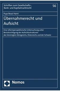 Ubernahmerecht Und Aufsicht