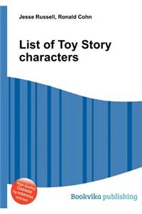 List of Toy Story Characters