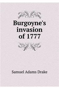 Burgoyne's Invasion of 1777