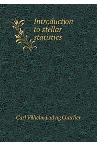 Introduction to Stellar Statistics