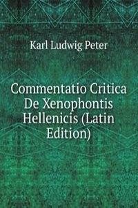 Commentatio Critica De Xenophontis Hellenicis (Latin Edition)