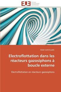 Electroflottation dans les réacteurs gazosiphons à boucle externe