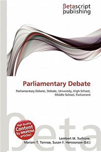 Parliamentary Debate