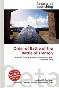 Order of Battle of the Battle of Trenton