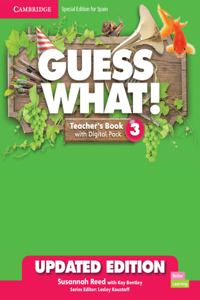 Guess What! Level 3 Teacher's Book with Digital Pack Special Edition for Spain Updated