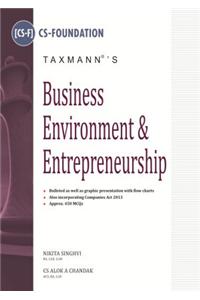 Business Environment And  Entrepreneurship