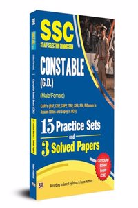SSC Staff Selection Commission Constable (GD) (Male/Female) Computer Based Examination (CBE) 2023 15 Practice Sets And 9 Solved Papers Book in English