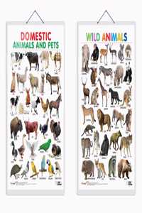 Early Learning Experience Through Charts | Educational Combo Of 2 Charts (V3)