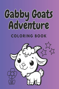 Gabby Goats Adventure Coloring Book