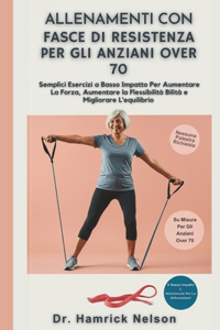 Allenamenti con fasce di resistenza Per Gli Anziani Over 70