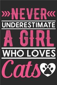 Never Underestimate a Woman Who Loves Cats