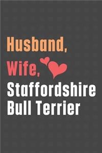 Husband, Wife, Staffordshire Bull Terrier