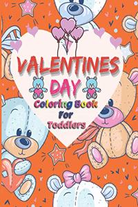 Valentines Day Coloring Book For Toddlers