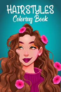 Hairstyles Coloring Book