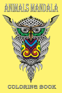 Animals Mandala Coloring Book