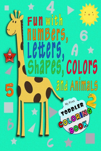 My First Toddler Coloring Book