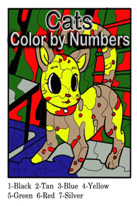 Cats color by numbers