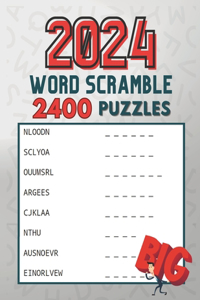 2024 Big Word Scramble