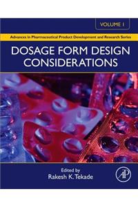Dosage Form Design Considerations