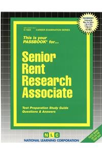 Senior Rent Research Associate