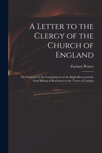 Letter to the Clergy of the Church of England