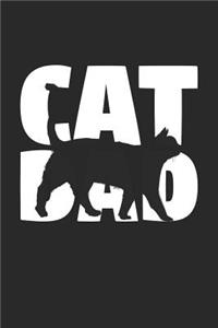 Cat Dad Cat Notebook - Gift for Animal Lovers - Cat Journal