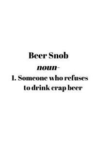 Beer Snob
