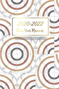 Three Year Planner 2020-2022