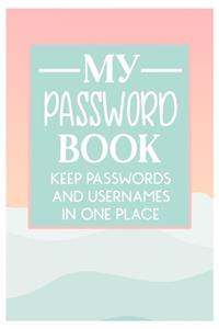 My Password Book Keep Passwords and Usernames in one place
