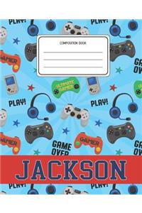 Composition Book Jackson
