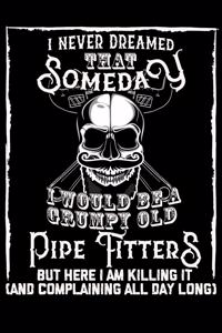 I Never Dreamed That Someday I Would Be a Grumpy Old Pipe Fitter But here I m killing it (And complaining all day long)