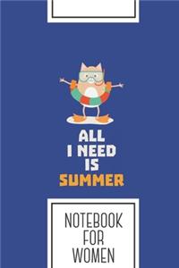Notebook for Women