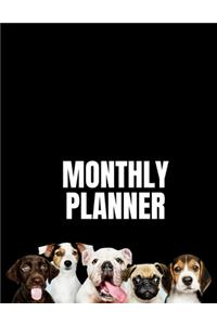 Monthly Planner Dog