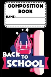 Composition Book Back To School