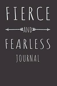Fierce and Fearless Journal