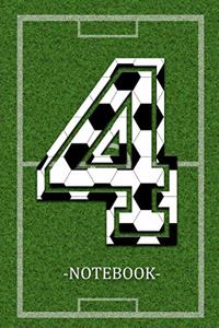 Soccer Notebook 4