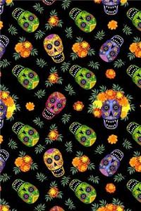 Day Of The Dead Pattern Sugar Skull Santa Muerte 29