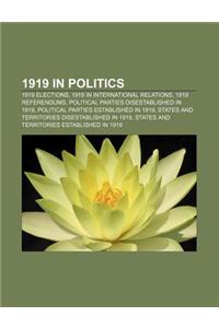 1919 in Politics