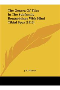 The Genera of Flies in the Subfamily Botanobiinae with Hind Tibial Spur (1913)