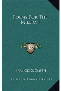 Poems for the Million