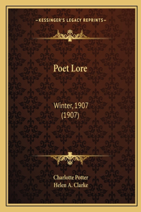 Poet Lore